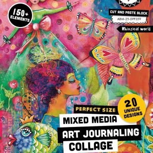 ABM Cut and paste book Whymsical World