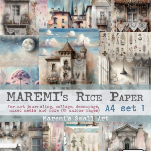 Maremi's Ricepaper Set 1 A4
