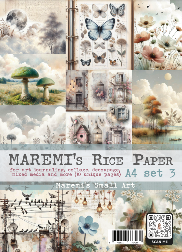 Maremi's Ricepaper Set 3 A4