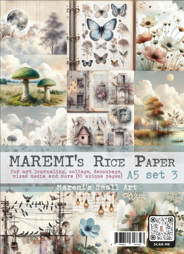 Maremi's Ricepaper Set 3 A5