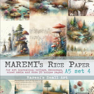 Maremi's Ricepaper Set 4 A5