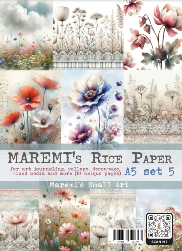 Maremi's Ricepaper Set 5 A5