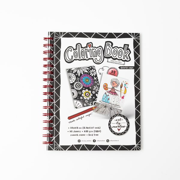 Pre Order Coloring Book Colorful magic