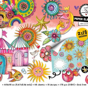 Pre-Order Die-cut Designer Paper Pad Sunny days
