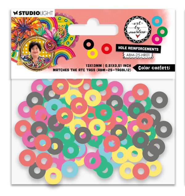 Pre-Order Hole-reinforcements Color confetti