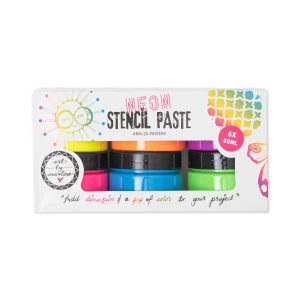 Pre-Order Stencil Paste Neon colors