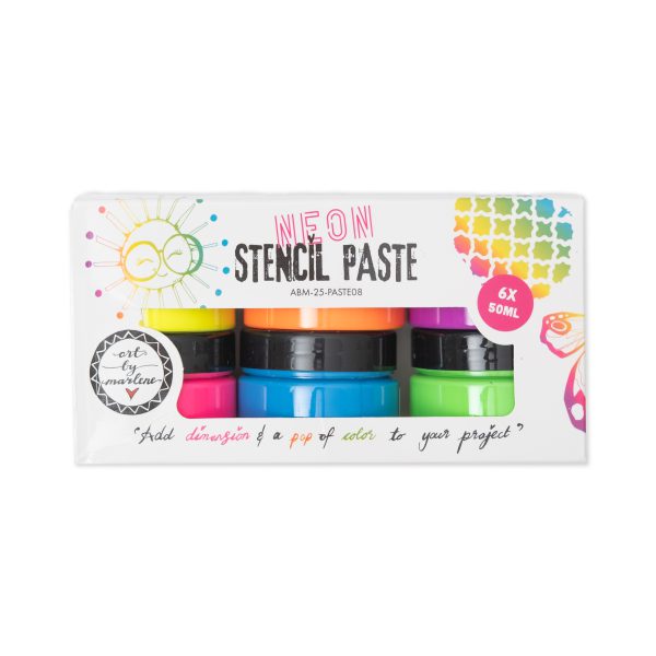 Pre-Order Stencil Paste Neon colors