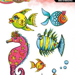 PRE-order Clear Stamp Sea creatures