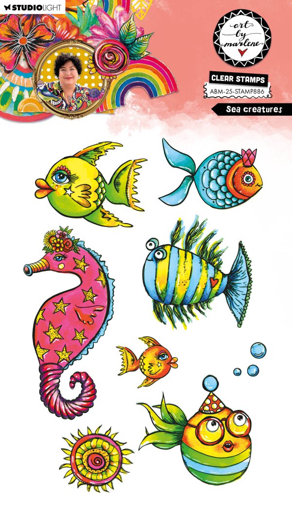 PRE-order Clear Stamp Sea creatures