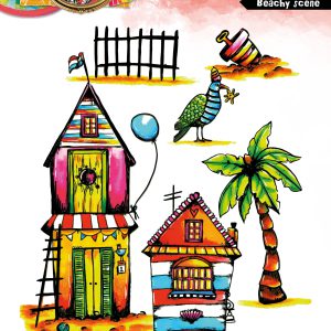 PRE-order Stamp Beachy scene