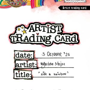 PRE-order Clear Stamp Artist trading card