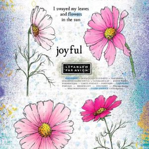 PaperArtsy Stamp EAB51