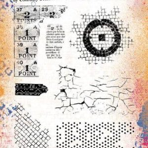 PaperArtsy Stamp ECF04