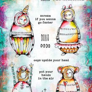 PaperArtsy Stamp KC015