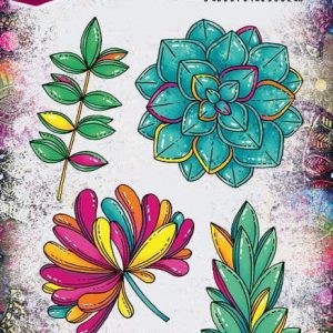 PaperArtsy Stamp TS072