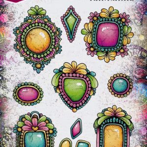 PaperArtsy Stamp TS086