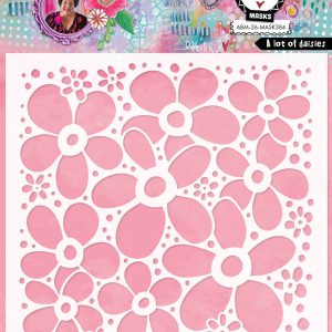 ABM Mask A lot of daisies