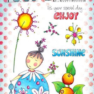 PaperArtsy Stamp JOFY41