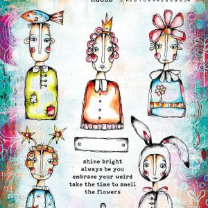 PaperArtsy Stamp KC006