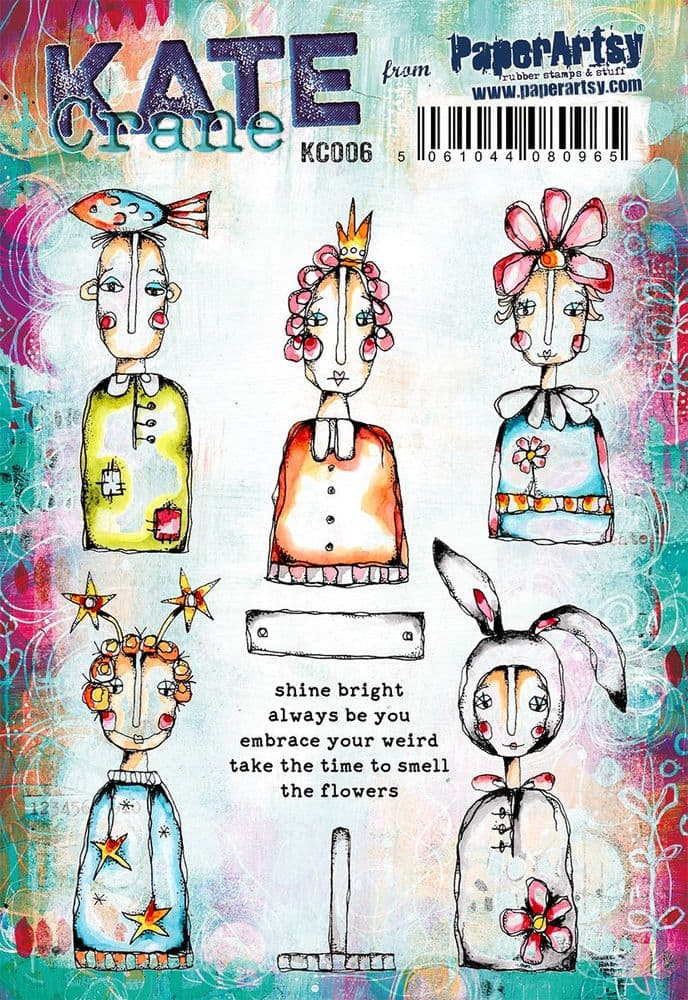 PaperArtsy Stamp KC006