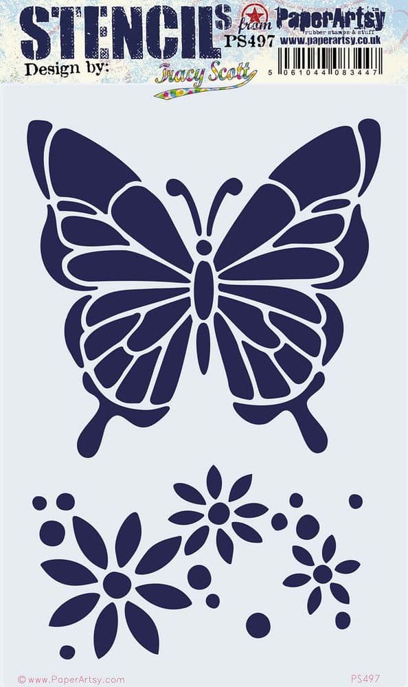 PaperArtsy Stencil PS497