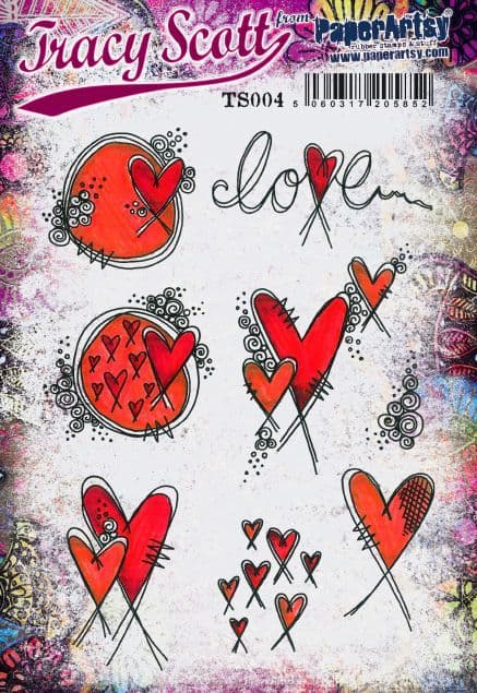 PaperArtsy Stamp TS004
