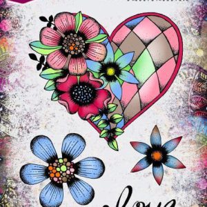 PaperArtsy Stamp TS046