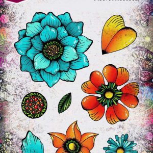 PaperArtsy Stamp TS105