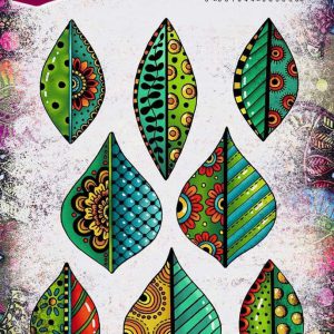 PaperArtsy Stamp TS106