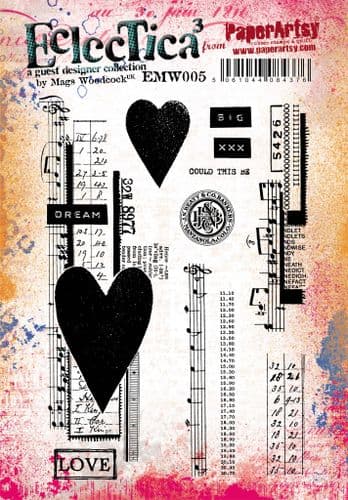 Paperartsy Stamp Mags Woodcock EMW005
