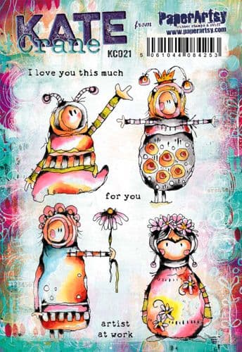 PaperArtsy Stamp KC021