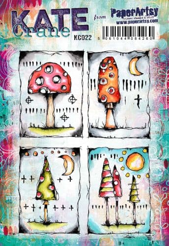 PaperArtsy Stamp KC022