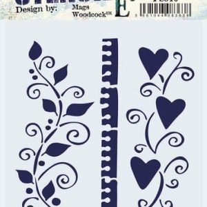 PaperArtsy Stencils PS516