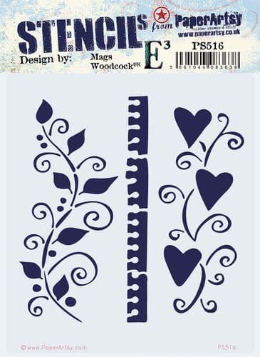 PaperArtsy Stencils PS516