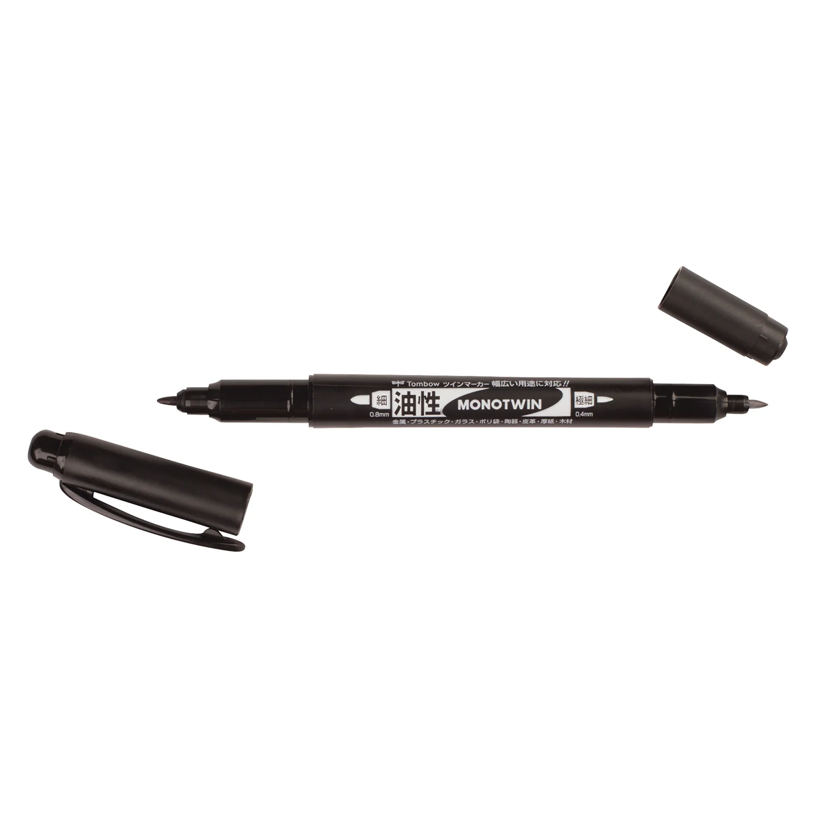 Tombow • Mono twin fineliner permanent black