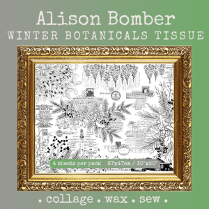 Printed Tissue - WinterBotanics PT16